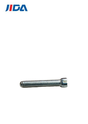 Śruba z łbem walcowym okrągłym M3 X 16 mm Niebiesko-biały cynk